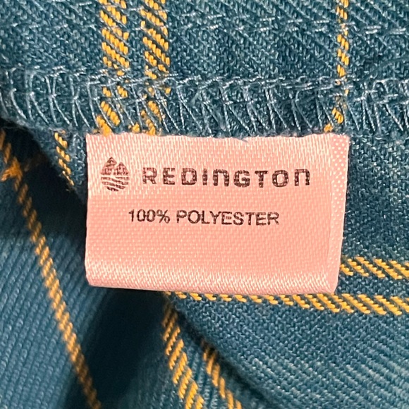 Redington - Mens Medium - Fly Fishing - Pearl Snap - Button-up Flannel Shirt - Picture 8 of 14